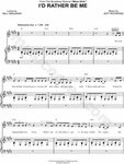Print and download I'd Rather Be Me sheet music from Mean Gi