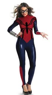 Hot Online Sale Women Spider Man Costumes Hero Costumes For 