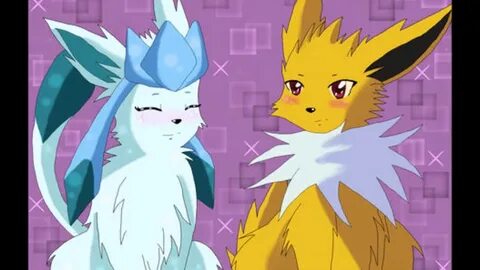 Jolteon and Glaceon Song This Kiss - YouTube