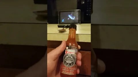 Volcanic peppers Thors hammer super hot sauce - YouTube