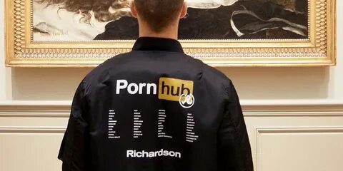 PornHub x Richardson Jacket Instagram Teaser HYPEBEAST