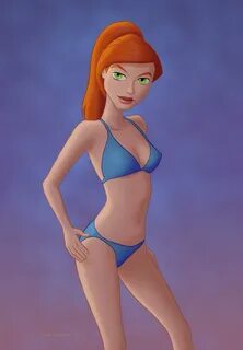 Gwen's Blue Bikini by DrewGardner on DeviantArt