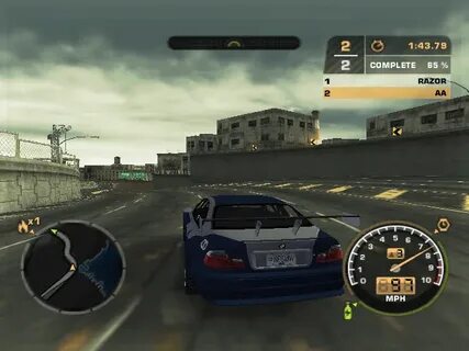 Need For Speed Most Wanted (GAMECUBE) designer online