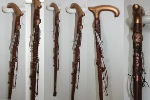 Sparkling Sky: DIY Steampunk Cane