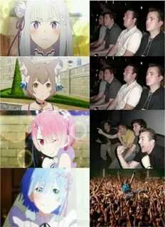 Pin de Kazuko-chan em ❤ Rem ❤ Anime meme, Memes de anime, Re