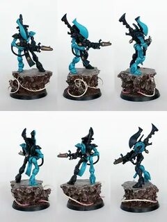 Eldar Harlequin Wraithguard Warhammer 40k miniatures, Warham