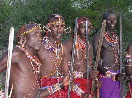 Maasai Warriors - Picture of Maasai Simba Camp, Amboseli Nat