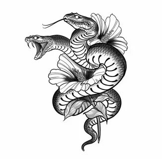 #two #headed #snake #drawing #twoheadedsnakedrawing Snake dr
