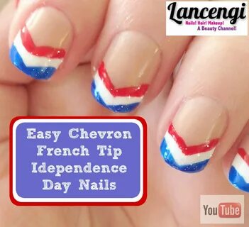 Easy Summer Nail Ideas: Fourth of July Red, White, Blue, and