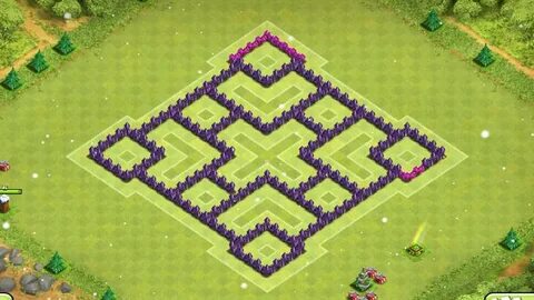 INSANE FARMING BASE New 2015 Town Hall 7 Defence Clash Of Cl