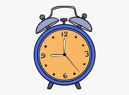 How To Draw Alarm Clock - Alarm Clock Drawing Easy Colorful 