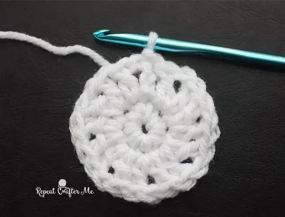 Crochet Snowflake Granny Square - Repeat Crafter Me Crochet 