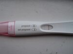 Half Line Pregnancy Test - Captions Trend