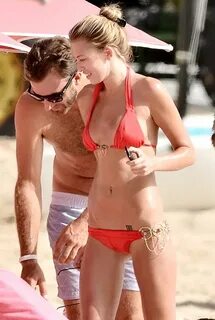 Paulina Gretzky - Red Bikini Just FAB Celebs Bikinis, Red bi