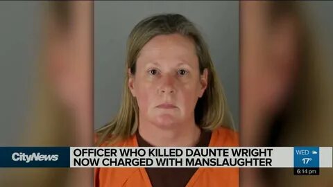 Officer who killed Daunte Wright charged with manslaughter
