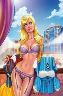 Woman Alice lingerie snow