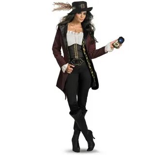 Pirates Of The Caribbean Angelica Prestige Adult Costume for