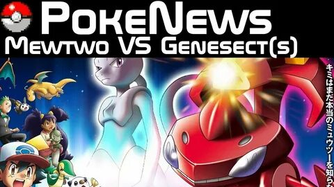 PokeNews - Mewtwo Vs Genesect Pokemon Movie 16 Trailer - You