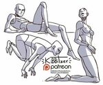 Fullbody reference sheet -PREVIEW- Art reference poses, Figu