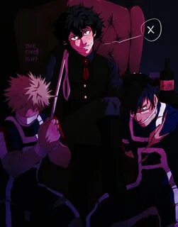 BNHA Izuku (Villain), Iida, Bakugou My hero academia episode