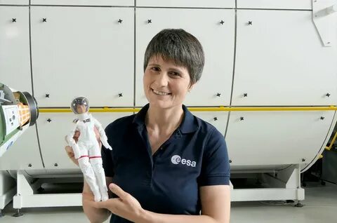 Barbie doll styled after ESA astronaut on sale for World Spa