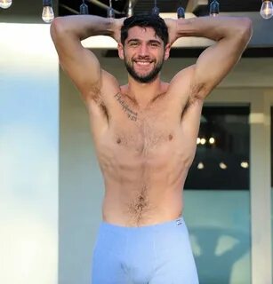 Handsome Hairy Jock Vinny Tesoro Jerks Off