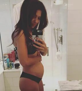 Ciao First Trimester!' Hilaria Baldwin Shows Off Her Growing