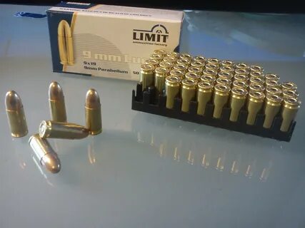 9mm Luger 124grs FMJ CuZn10 - shop.limit.cz