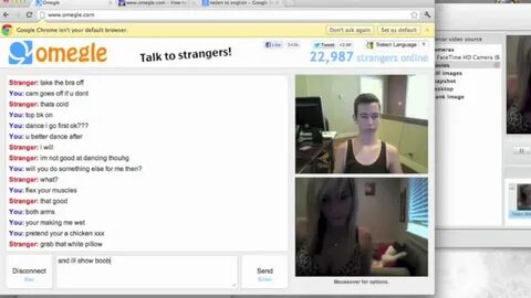 Omegle Prank 8 - Skinny Guy Flexs His Muscles Epic Fail To S