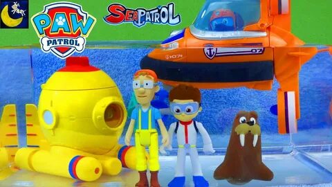 Paw Patrol Bath Time Toys Captain Turbot Diving Bell Zuma & 