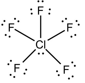 Chlorine Pentafluoride Electron Pair Geometry - Brf5 or brom