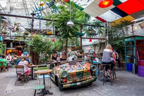 Hopping Among Budapest's Best Ruin Pubs Budapest ruin bar, B