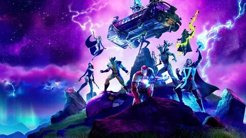 Fortnite Computer Marvel Wallpapers - Wallpaper Cave