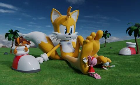 3D Tails' Power Fantasy by FeetyMcFoot -- Fur Affinity dot n