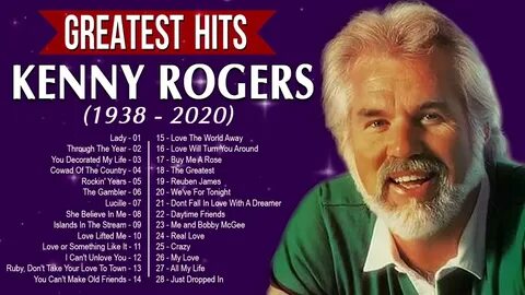 Greatest Hits Kenny Rogers Songs Of All Time - The Best Coun
