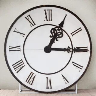 Аренда декоративных часов Black Clock в Москве - WSP - Аренд