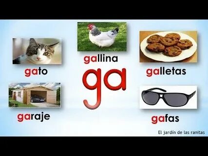 16 Sílabas ga go gu - Syllables With Gg - YouTube