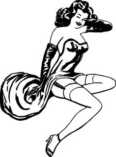 Pinup Retro Sexy - Free vector graphic on Pixabay