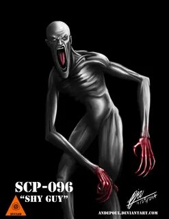 SCP-096 - The "Shy Guy" - The SCP Foundation tagahanga Art (