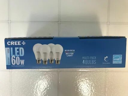 Электрическая лампочка CREE LED 60W = 9W Daylight DIMMABLE 6