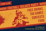 Tailgate Bar Party Invitation Poster Template PosterMyWall
