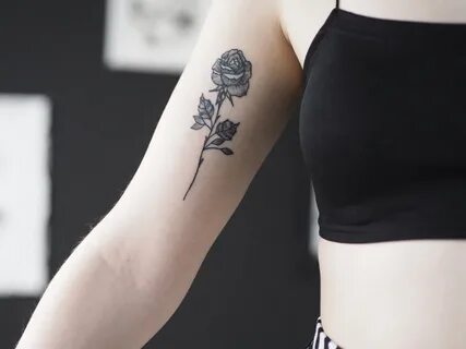 Rose Bicep Tattoo Women - Novocom.top