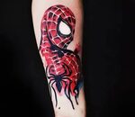 Spiderman tattoo by Aleksandra Katsan Post 16923