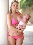 Holly Madison shows off her post-pregnancy bikini body with 