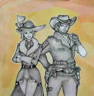 Ashe and McCree Overwatch RUS (ORA) Amino