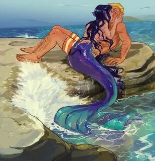 Mermaid and Naruto Mermaid pictures, Mermaid kisses, Beautif