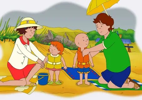 Caillou Bathtime With You Review - Outnumbered 3 to 1