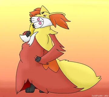Vore: Delphox voring for the very first time by ZackFox101 -