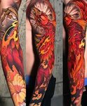 Pin by Kos_mavl on Tattoo Phoenix tattoo sleeve, Phoenix tat