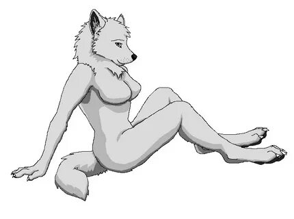 Female Wolf Furry Base - Garagem Wallpaper